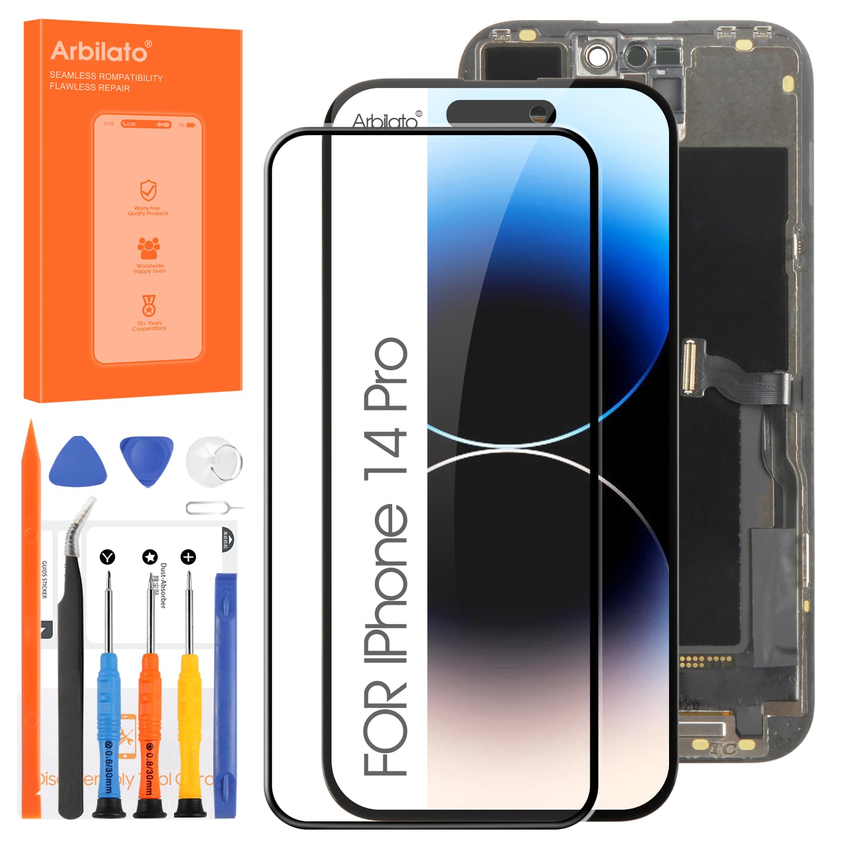 Amazon.com: Incell Screen for iPhone 14 Pro Screen
